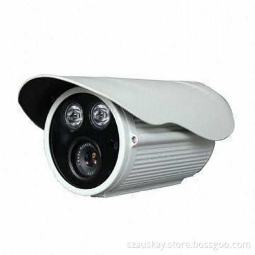 IP Box Cameras, 50 IR Distance, Night Vision, 1/3-inch CMOS, 1.3 Megapixel and Weather-resistant